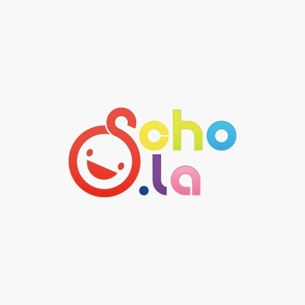 新規SNSサービス「scho.la」のロゴ作成