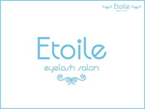 Rui (--Rui--)さんのネイル＆まつエクサロン「エトワール Etoile」のロゴへの提案