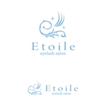 sirou (sirou)さんのネイル＆まつエクサロン「エトワール Etoile」のロゴへの提案