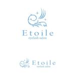 sirou (sirou)さんのネイル＆まつエクサロン「エトワール Etoile」のロゴへの提案
