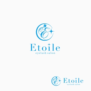 atomgra (atomgra)さんのネイル＆まつエクサロン「エトワール Etoile」のロゴへの提案