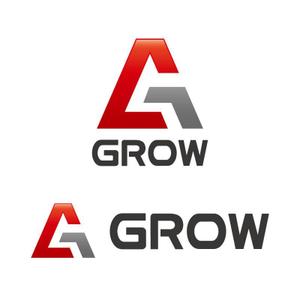 perles de verre (perles_de_verre)さんの土木業「ＧＲＯＷ」のロゴへの提案