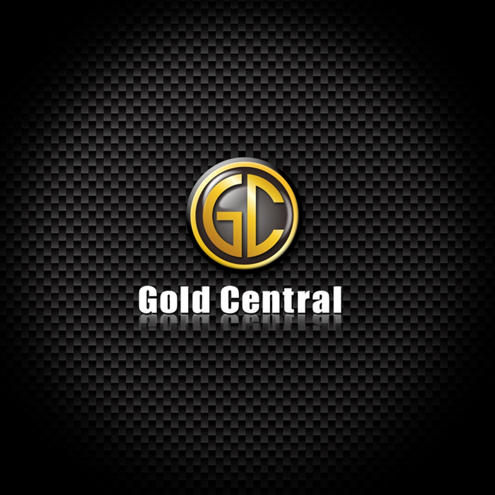 ネットショップで扱うブランド Gold Central のロゴ作成（商標登録なし）