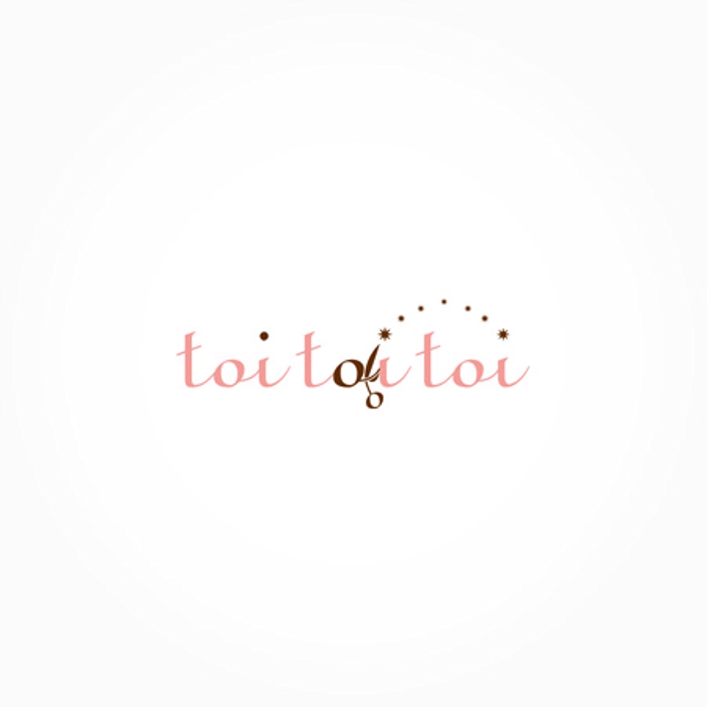 「toi toi toi」のロゴ作成