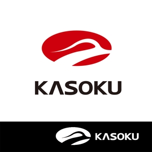 pongoloid studio (pongoloid)さんの【グローバルに使えるロゴ希望！！】カソク株式会社（kasoku.co.,Inc)のロゴへの提案