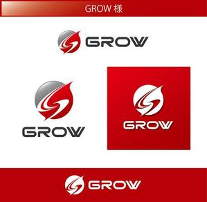 FISHERMAN (FISHERMAN)さんの土木業「ＧＲＯＷ」のロゴへの提案