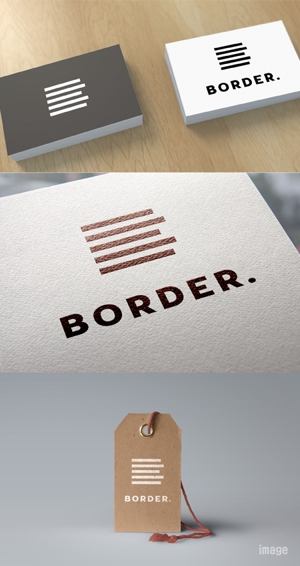 Mr-P (Mr-P)さんの雑貨ブランド「BORDER.」のロゴデザインをお願い致します。　への提案