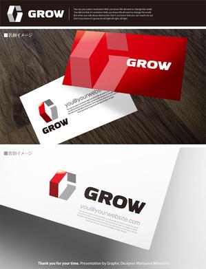 m_mhljm (m_mhljm)さんの土木業「ＧＲＯＷ」のロゴへの提案