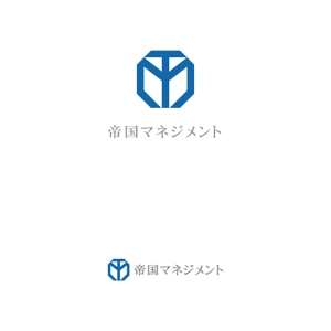 仲藤猛 (dot-impact)さんのコンサル会社　帝国マネジメント株式会社のロゴへの提案