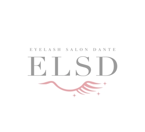 ririri design works (badass_nuts)さんのマツゲエクステサロン　「Eye Lash Salon Dante 」のロゴへの提案