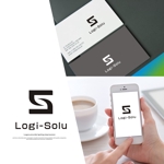 はなのゆめ (tokkebi)さんのロジスティクス＆ソリューションを目指す「株式会社ロジソル（Logi-Solu)」のロゴへの提案