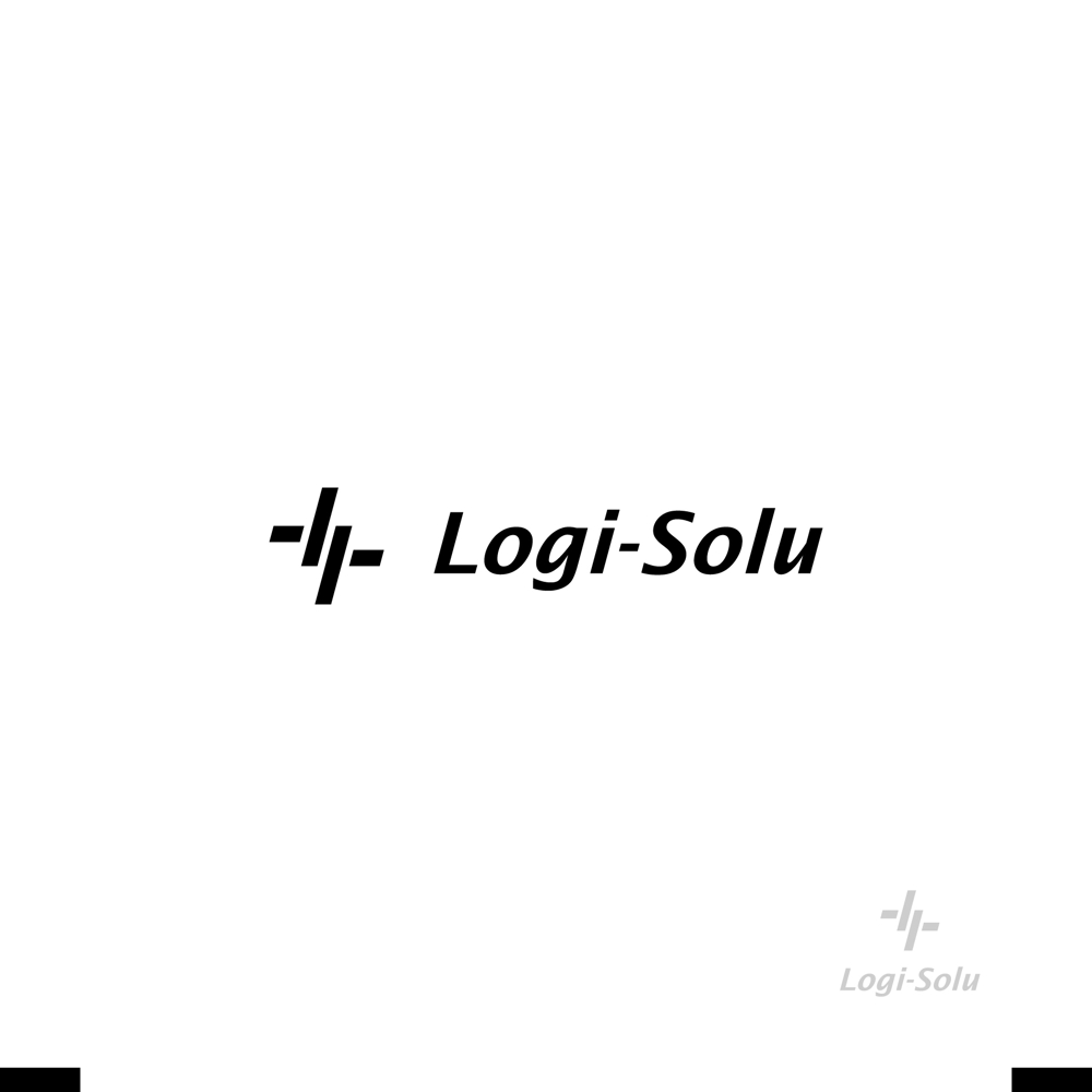 ロジスティクス＆ソリューションを目指す「株式会社ロジソル（Logi-Solu)」のロゴ