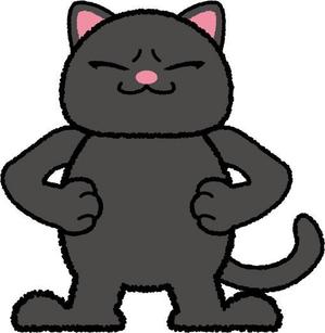 loveinko (loveinko)さんの姉弟の黒猫とミケ猫のキャラクターデザインへの提案