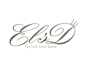 634 designs ()さんのマツゲエクステサロン　「Eye Lash Salon Dante 」のロゴへの提案