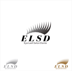 dari88 Design (dari88)さんのマツゲエクステサロン　「Eye Lash Salon Dante 」のロゴへの提案