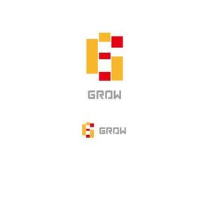 malon7さんの土木業「ＧＲＯＷ」のロゴへの提案