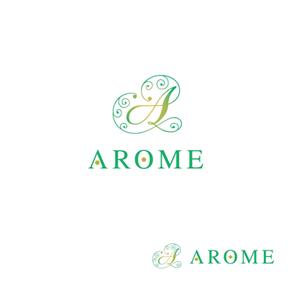 rie-koさんのアロマテラピーと整体のリラクゼーション事業「アローム」のロゴ　への提案