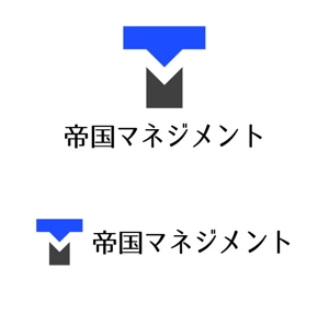 ek・create (a_ji_ki)さんのコンサル会社　帝国マネジメント株式会社のロゴへの提案