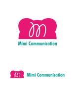 Pepper (ideogram)さんの英会話教室のMimi Communicationのロゴへの提案