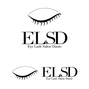j-design (j-design)さんのマツゲエクステサロン　「Eye Lash Salon Dante 」のロゴへの提案