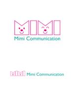 Pepper (ideogram)さんの英会話教室のMimi Communicationのロゴへの提案