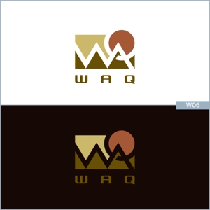 neomasu (neomasu)さんのアウトドアブランド【WAQ】のロゴ作成・デザインへの提案