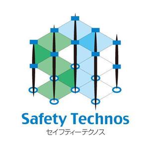 アノマロカリス3 (3tumekozou)さんのビケ足場工事業　(有)セイフティーテクノスの会社のロゴへの提案