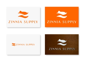 プルパノパルプ (pulupa)さんの輸入雑貨ストア「ZINNIA SUPPLY」のロゴへの提案
