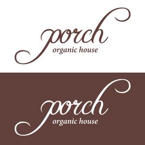 P-LABO (P-LABO)さんの「porch  organic  house」のロゴ作成への提案