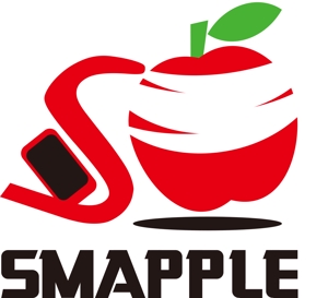 松本トシユキ (tblue69)さんのiPhone修理店「SMAPPLE」のロゴへの提案
