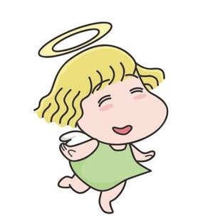 カゲオ (kageo)さんの天使のゆるキャラ　イラストへの提案