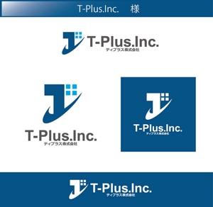 FISHERMAN (FISHERMAN)さんの建設会社　ティプラス株式会社　のロゴへの提案