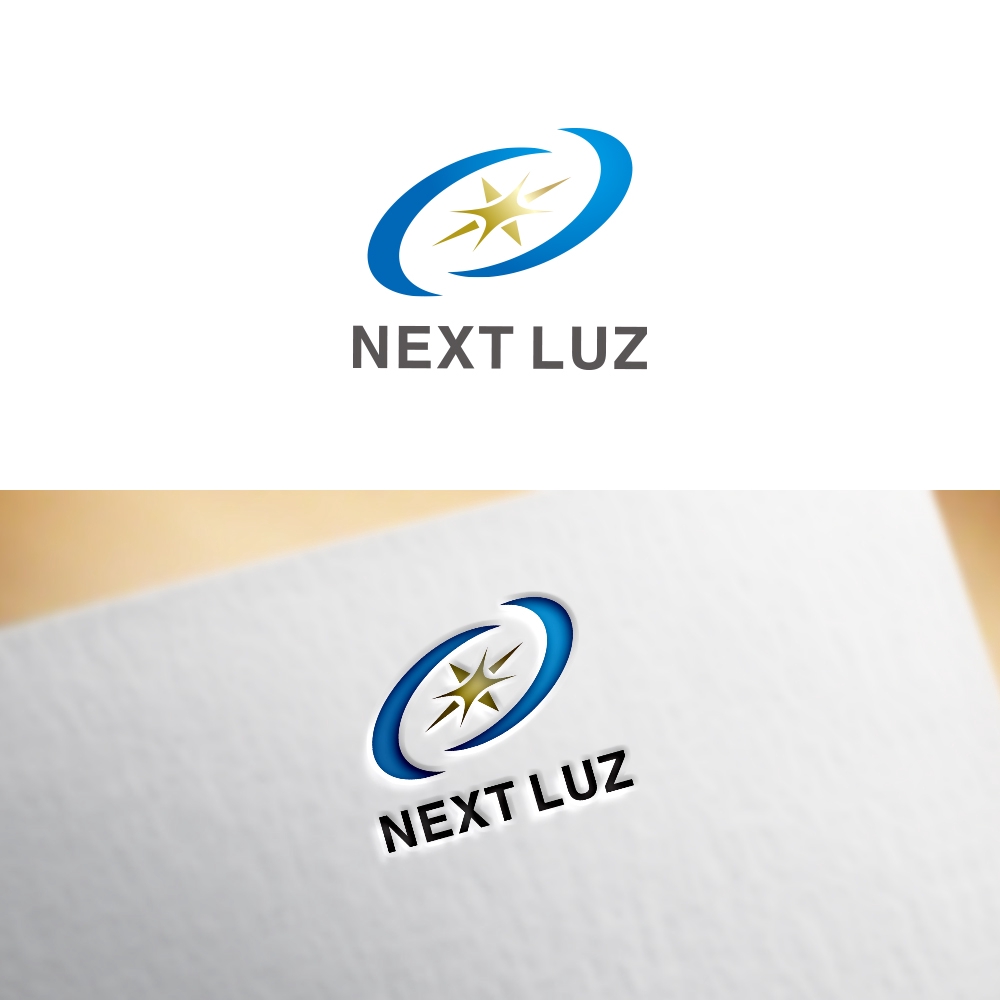 IT事業や海外貿易系の会社の名刺に使用するロゴ