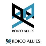 peachgrapeさんの「株式会社　ROICO　ALLIES（ロイコ・アレイズ）」のロゴ作成への提案