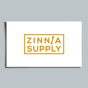 カタチデザイン (katachidesign)さんの輸入雑貨ストア「ZINNIA SUPPLY」のロゴへの提案