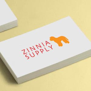 queuecat (queuecat)さんの輸入雑貨ストア「ZINNIA SUPPLY」のロゴへの提案