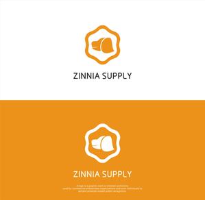 はなのゆめ (tokkebi)さんの輸入雑貨ストア「ZINNIA SUPPLY」のロゴへの提案