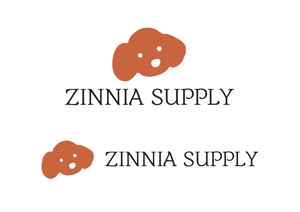 なべちゃん (YoshiakiWatanabe)さんの輸入雑貨ストア「ZINNIA SUPPLY」のロゴへの提案