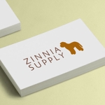 queuecat (queuecat)さんの輸入雑貨ストア「ZINNIA SUPPLY」のロゴへの提案