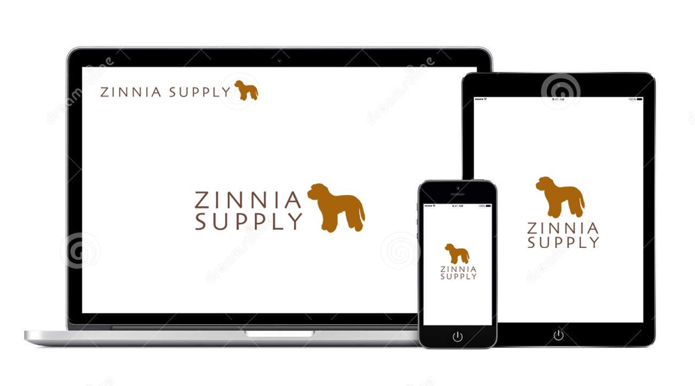 輸入雑貨ストア「ZINNIA SUPPLY」のロゴ