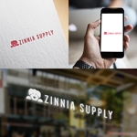 YOO GRAPH (fujiseyoo)さんの輸入雑貨ストア「ZINNIA SUPPLY」のロゴへの提案