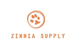 ぽんぽん (haruka322)さんの輸入雑貨ストア「ZINNIA SUPPLY」のロゴへの提案