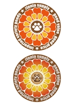 Add-wisteria (m-k-p_K)さんの輸入雑貨ストア「ZINNIA SUPPLY」のロゴへの提案