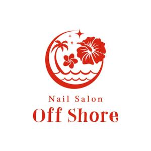 ririri design works (badass_nuts)さんのネイルサロン『Off Shore』のロゴ作成への提案