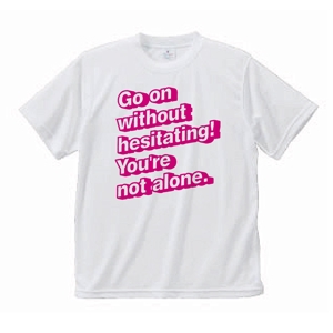 ハイデザイン (highdesign)さんの某アイドル記念Tシャツデザインへの提案