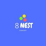 snowmann (snowmanman)さんのシェアハウスシリーズ”８NEST”のロゴ制作への提案