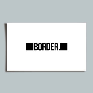 カタチデザイン (katachidesign)さんの雑貨ブランド「BORDER.」のロゴデザインをお願い致します。　への提案
