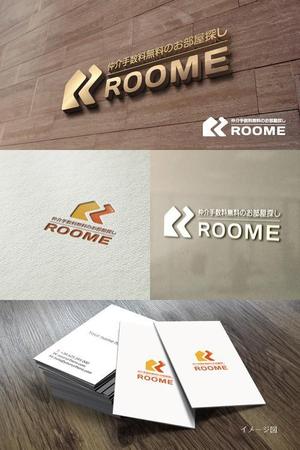 coco design (tomotin)さんの不動産サイト「ROOME」のロゴへの提案