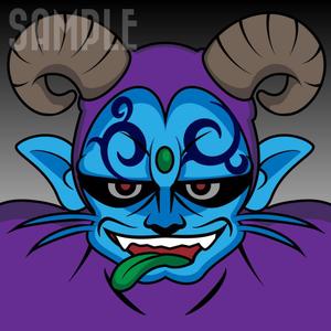 きいろしん (kiirosin)さんの魔人と青年のキャラクターデザインへの提案