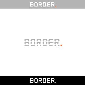 taguriano (YTOKU)さんの雑貨ブランド「BORDER.」のロゴデザインをお願い致します。　への提案